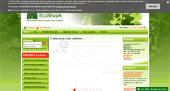 Desktop Screenshot of ecoshopa.sk
