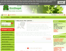 Tablet Screenshot of ecoshopa.sk
